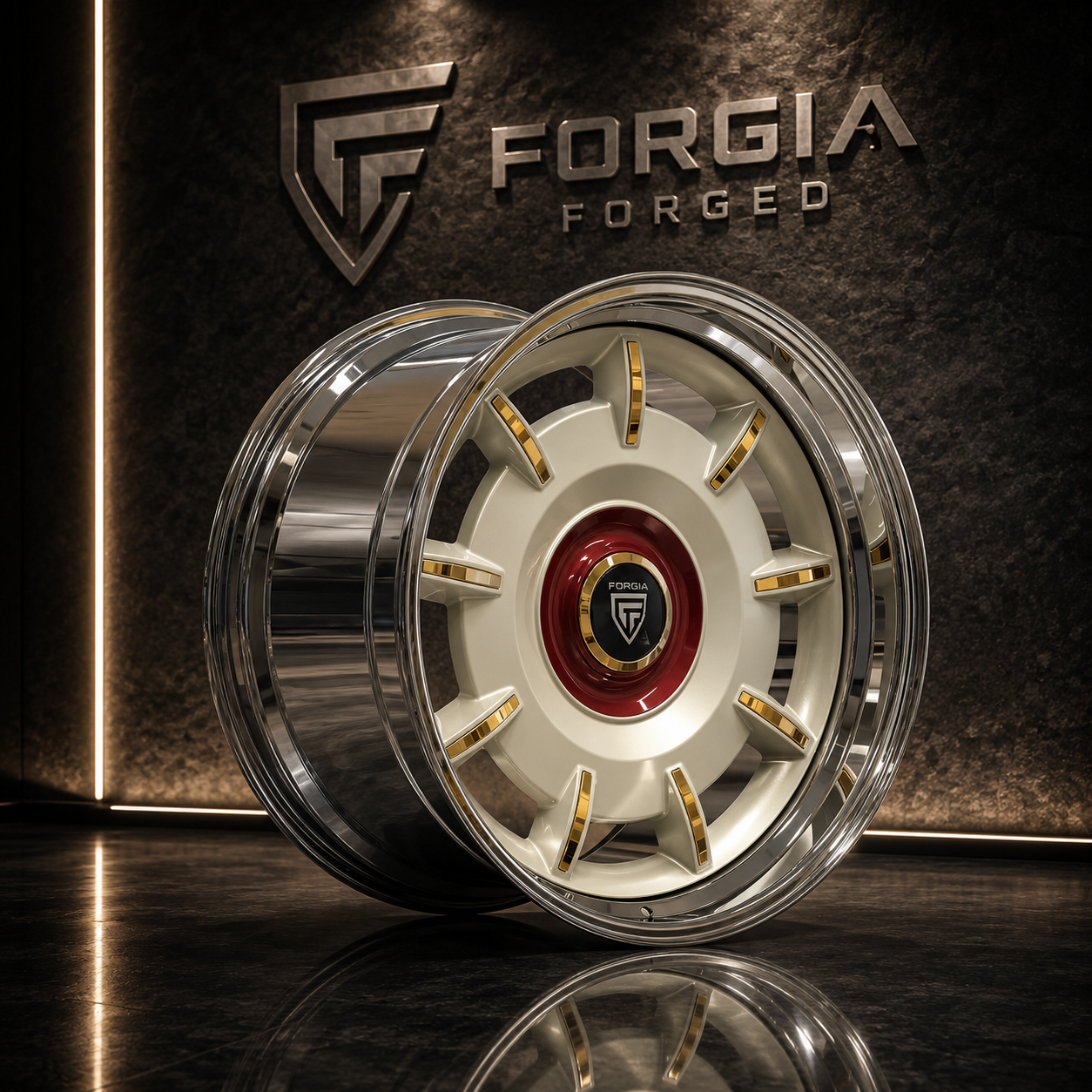 Becham Classic Retro 2 Piece Forged Wheel (Price Per Rim)