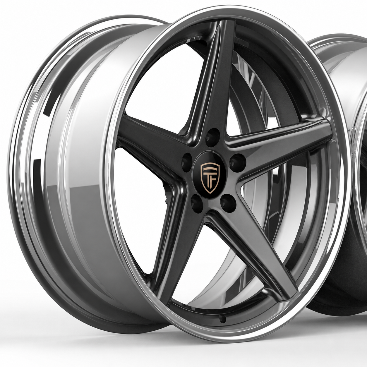 BMW F10 M5  Forgia Forged  2 Piece Wheel Stealth (Price Per Rim)