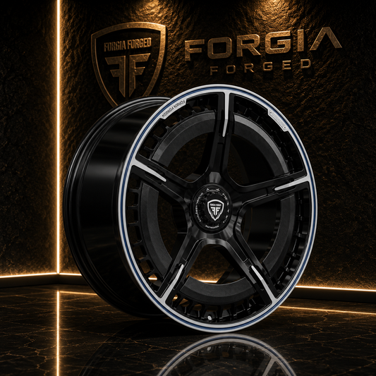 Porsche 911 GTS 991.2 Brabus style Forged Forgia Wheel  Design Flush Fit (Priced Per Wheel) (Copy)