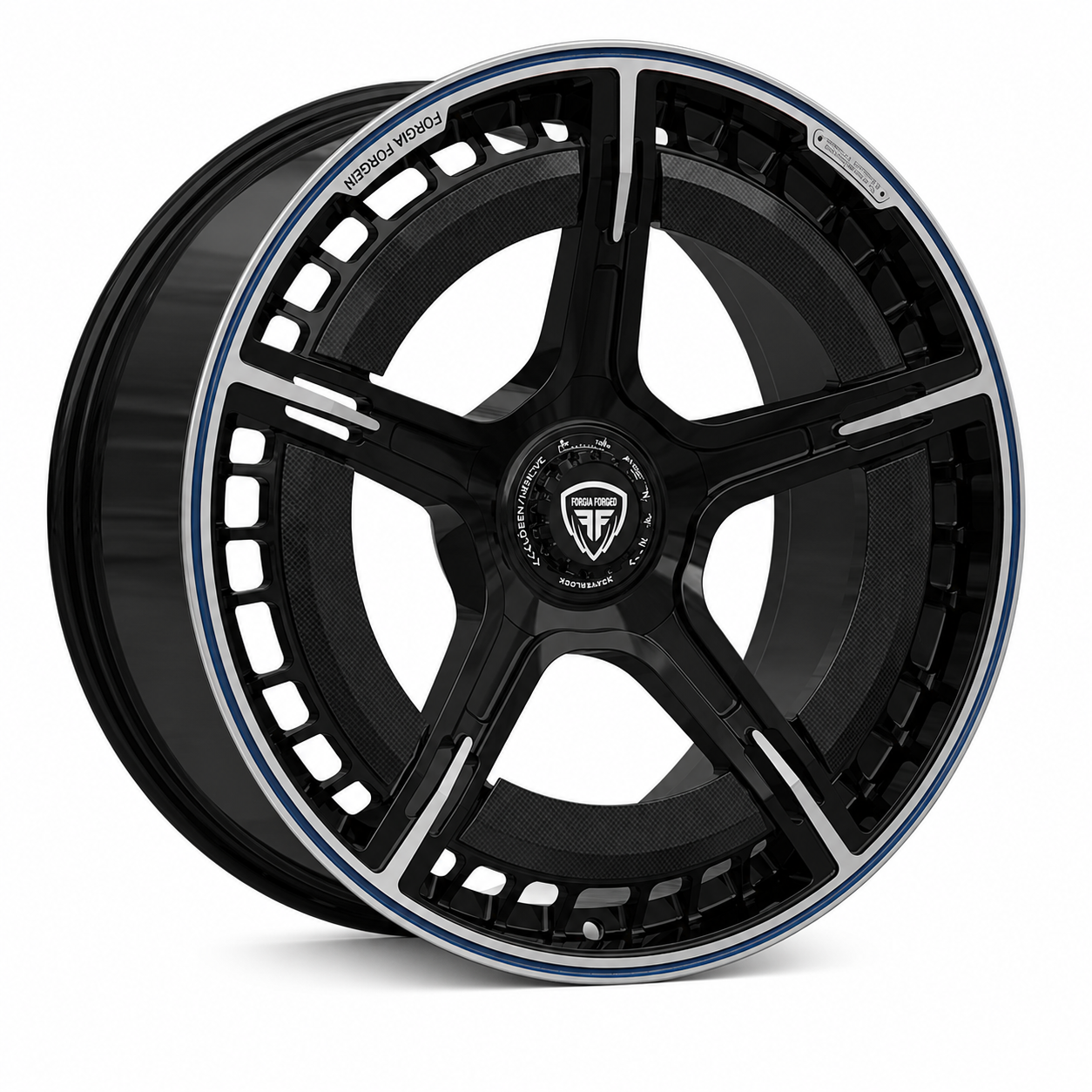 Porsche 911 GTS 991.2 Brabus style Forged Forgia Wheel  Design Flush Fit (Priced Per Wheel) (Copy)