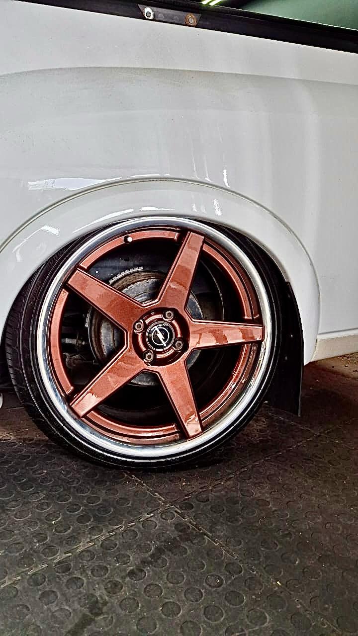 Opel Corsa Utility  2 Piece Forged 2 Colour Wheel Cinzano (Price Per Rim)