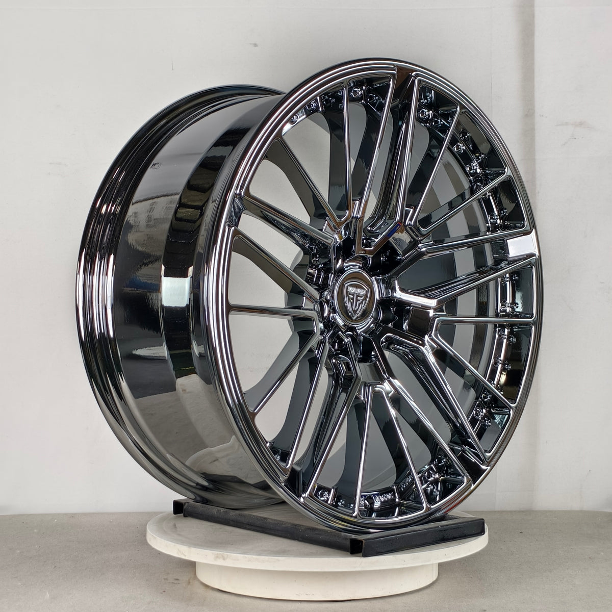 BMW F80  custom Forgia forged monoblock chrome wheels (priced per wheel)