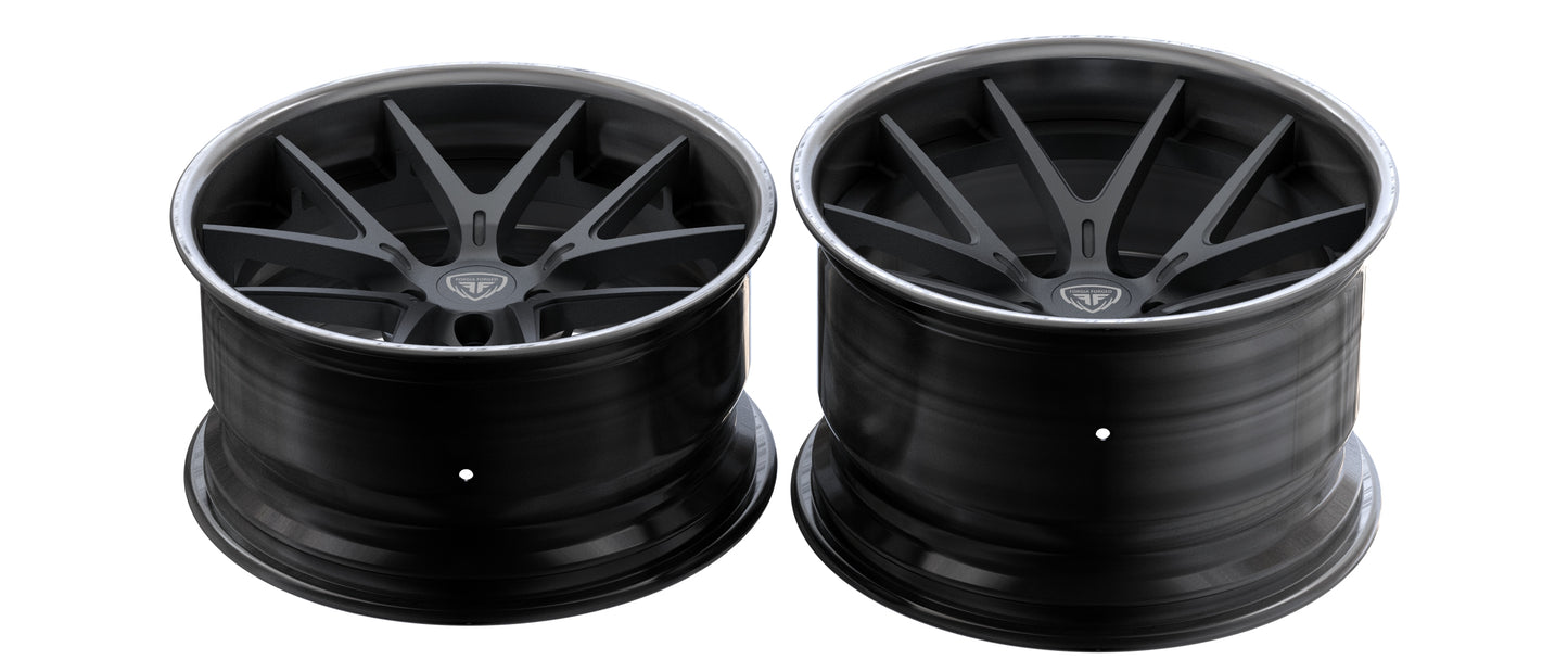 Backdraft AC Cobra 2 Piece Forgia Forged  Wheel Monte Christo Long Spoke (Price Per Rim) (Copy)