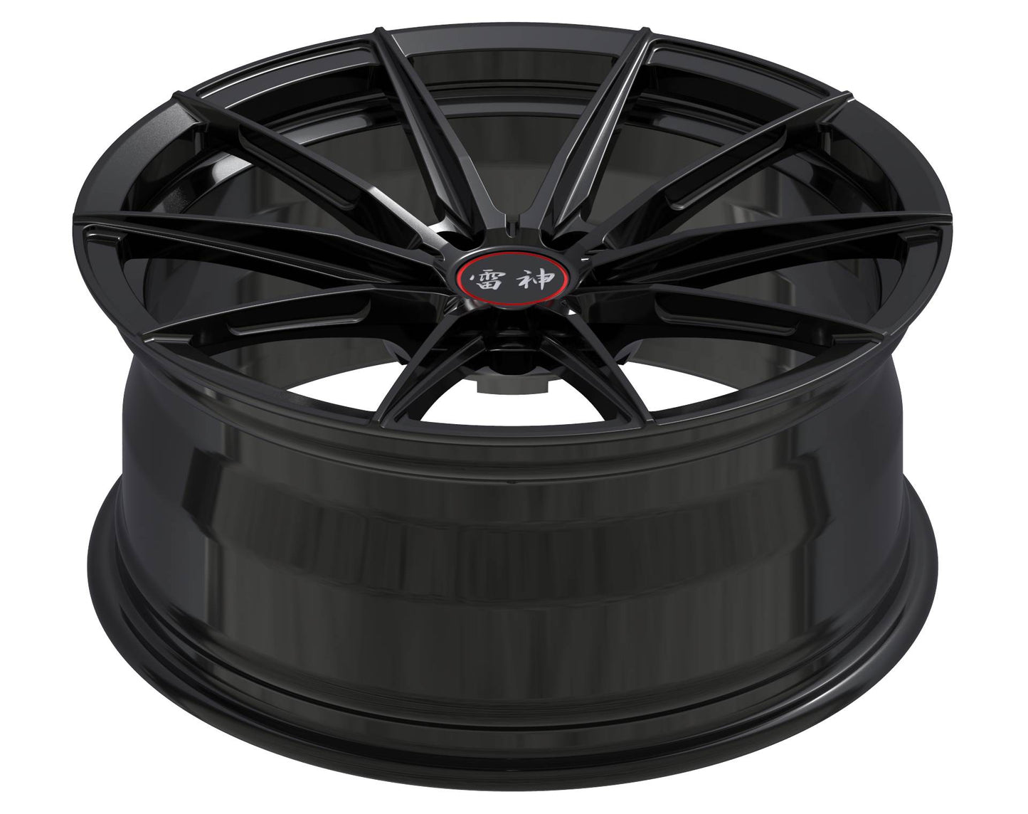 Audi A4 Eclipse Monoblock Concave Forged Black18 inch (Price Per Rim)