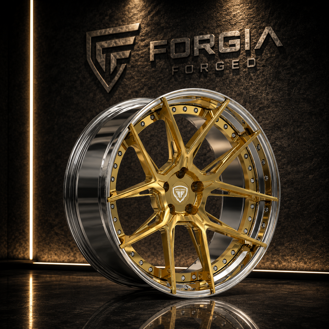 Bmw F90 M5 Forgia Forged Wheel Hannigen 2 piece 20/21 inch combo Design  Flush Fit