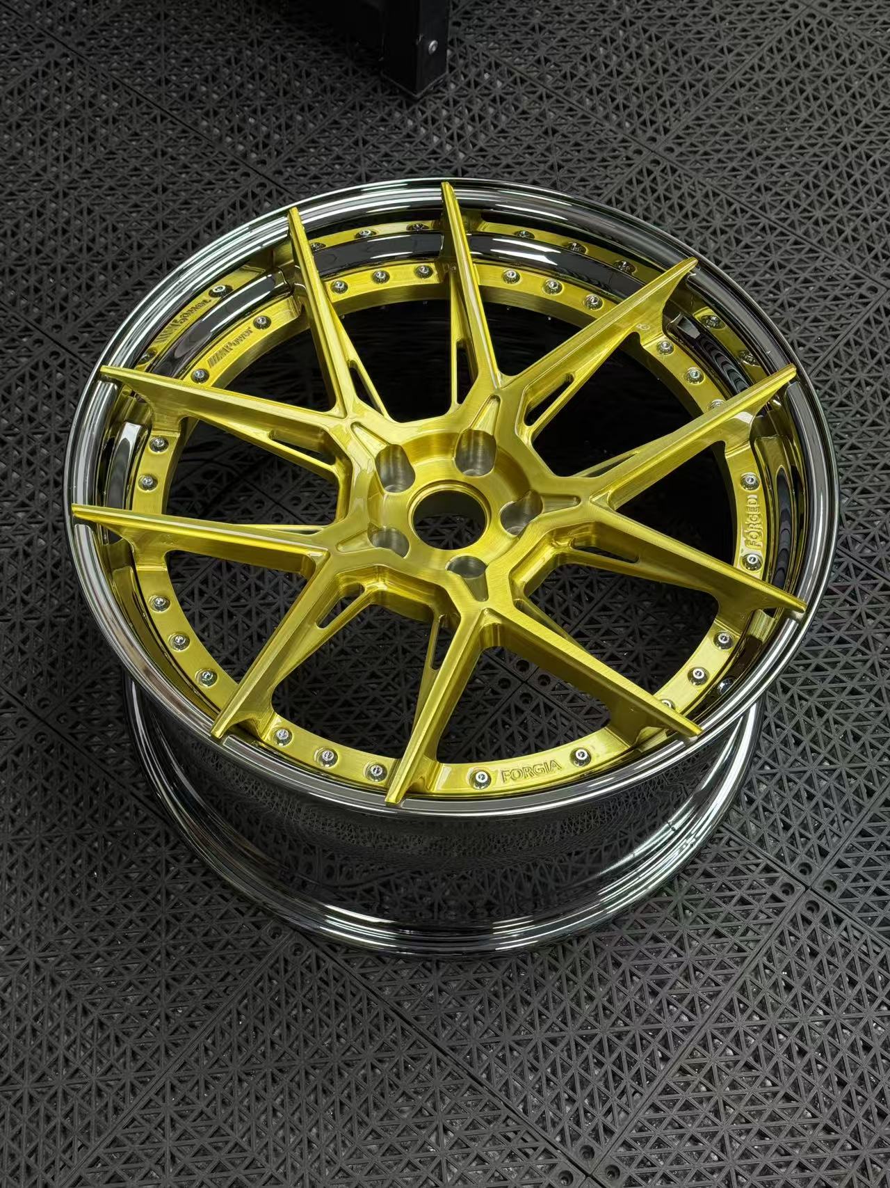 Bmw F90 M5 Forgia Forged Wheel Hannigen 2 piece 20/21 inch combo Design  Flush Fit