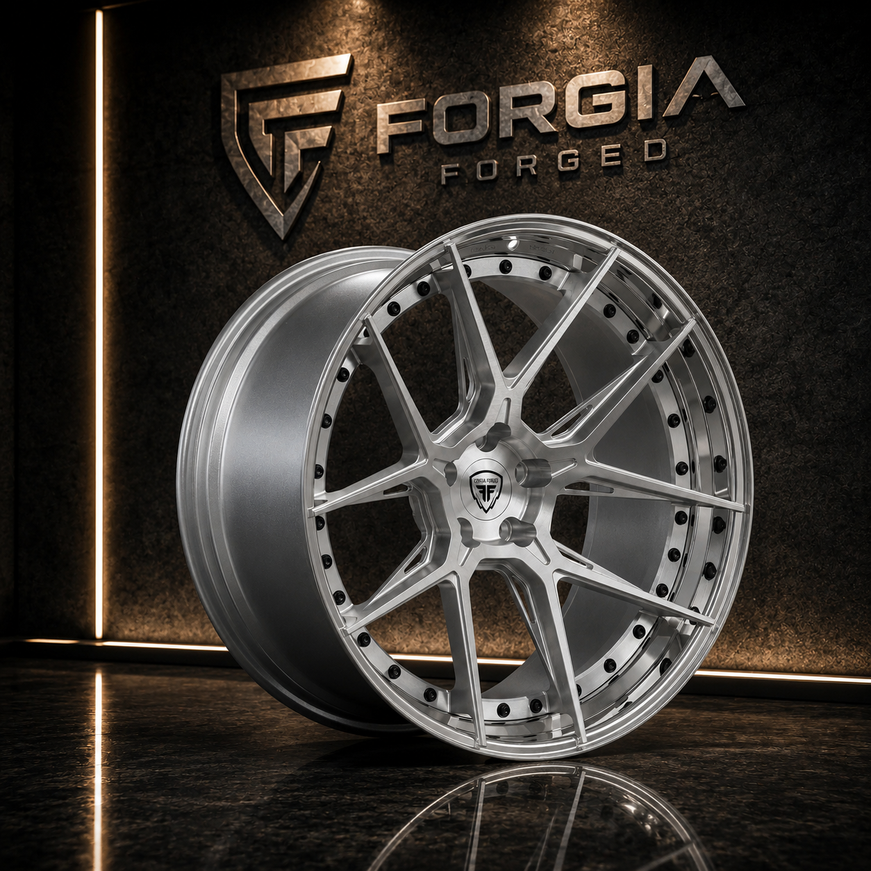 BMW M4 G80 Forgia Forged Wheel Two Piece Wheel (Hanostid)   (Price Per Rim)