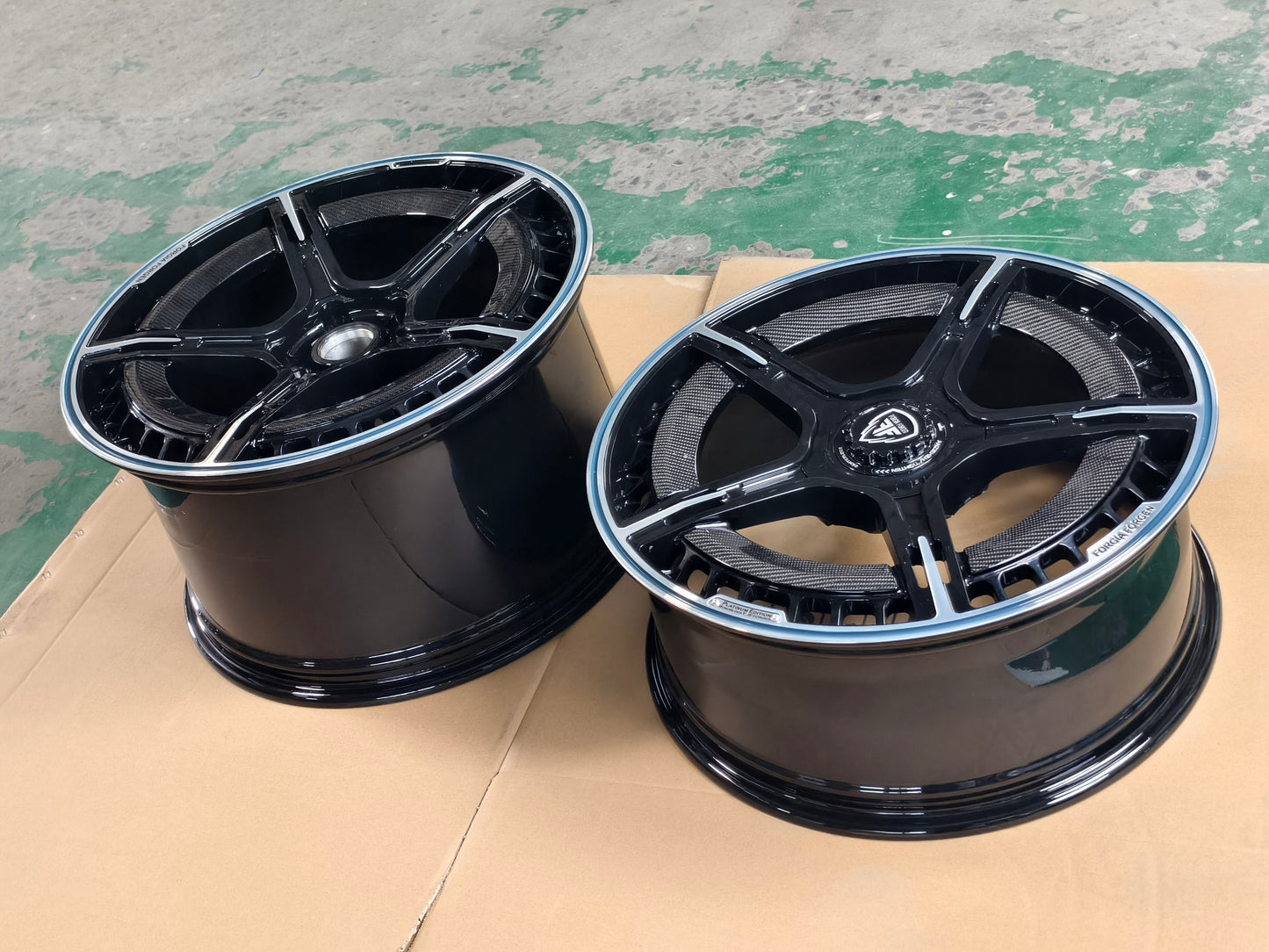 Porsche 911 GTS 991.2 Brabus style Forged Forgia Wheel  Design Flush Fit (Priced Per Wheel) (Copy)