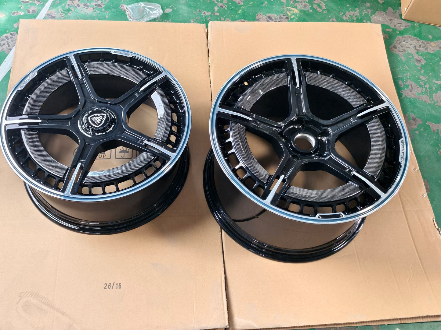 Porsche 911 GTS 991.2 Brabus style Forged Forgia Wheel  Design Flush Fit (Priced Per Wheel) (Copy)