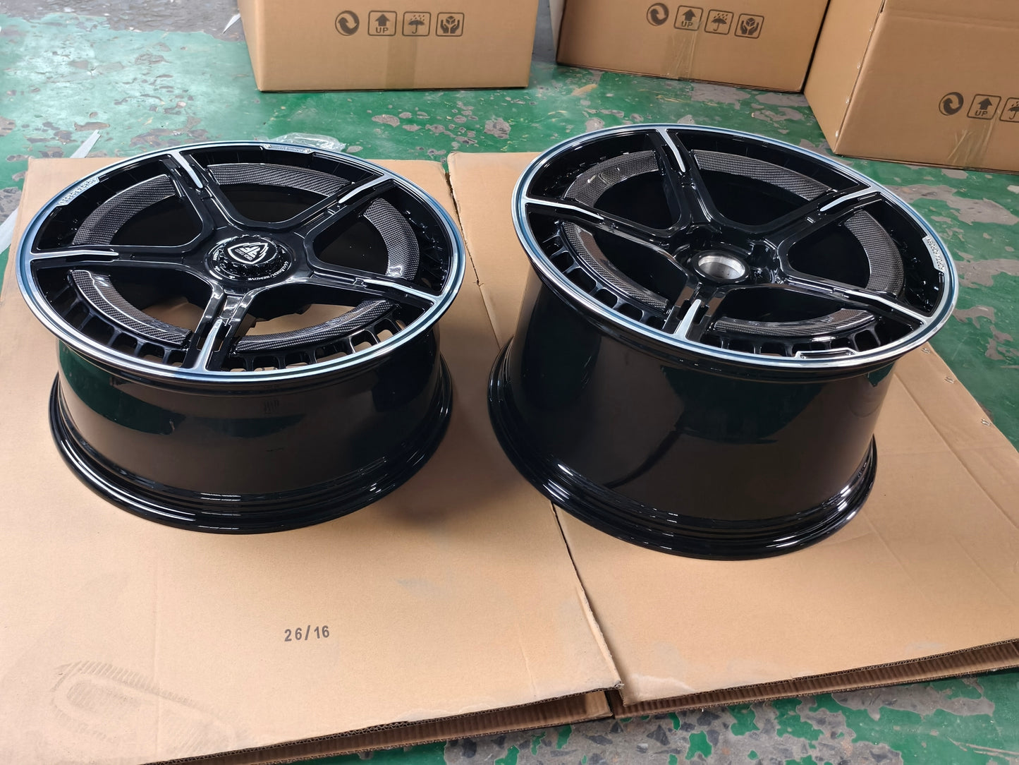 Porsche 911 GTS 991.2 Brabus style Forged Forgia Wheel  Design Flush Fit (Priced Per Wheel) (Copy)