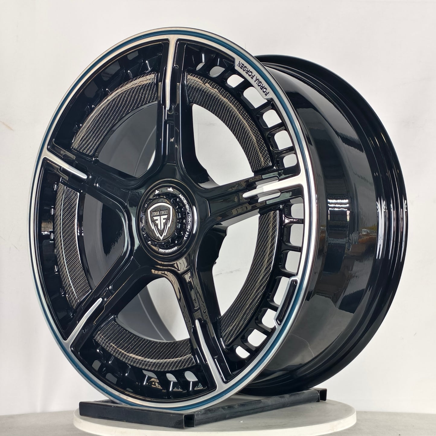 Porsche 911 GTS 991.2 Brabus style Forged Forgia Wheel  Design Flush Fit (Priced Per Wheel) (Copy)