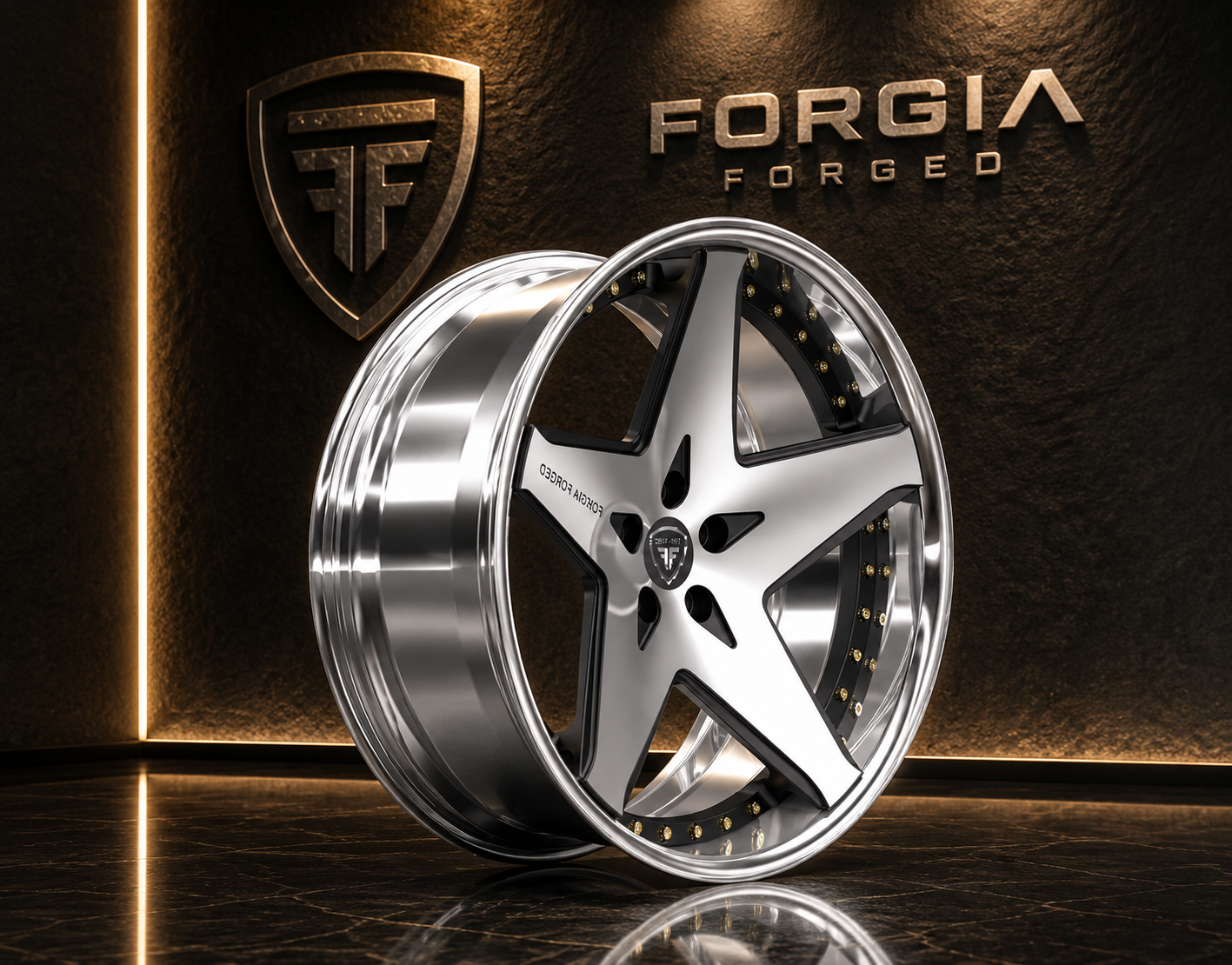 Ferrari FF V12 2013 Angola Forgia Forged Wheels (Priced Per Wheel )