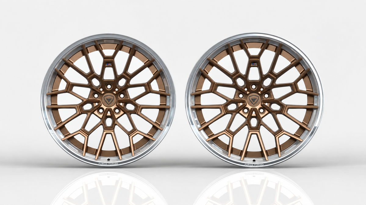 Bmw g82 M3 Forgia Forged Wheel 2 piece g80 design  Super Flush Fit ( price per wheel)