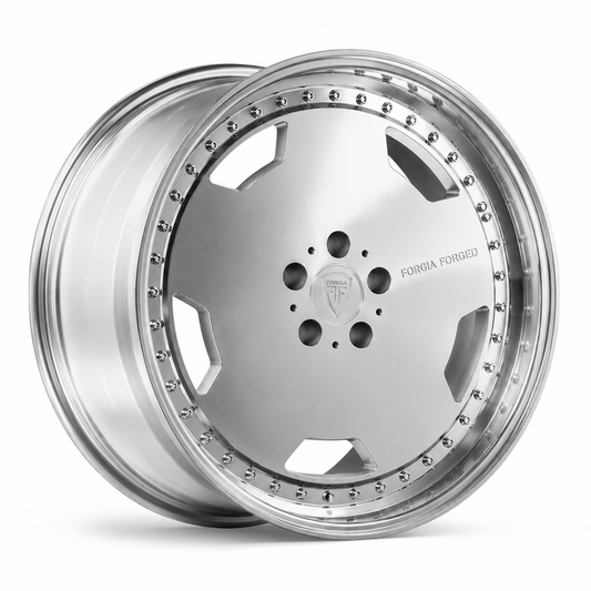 Merc S600  1991 Forgia forged 2 piece Classic AMG design