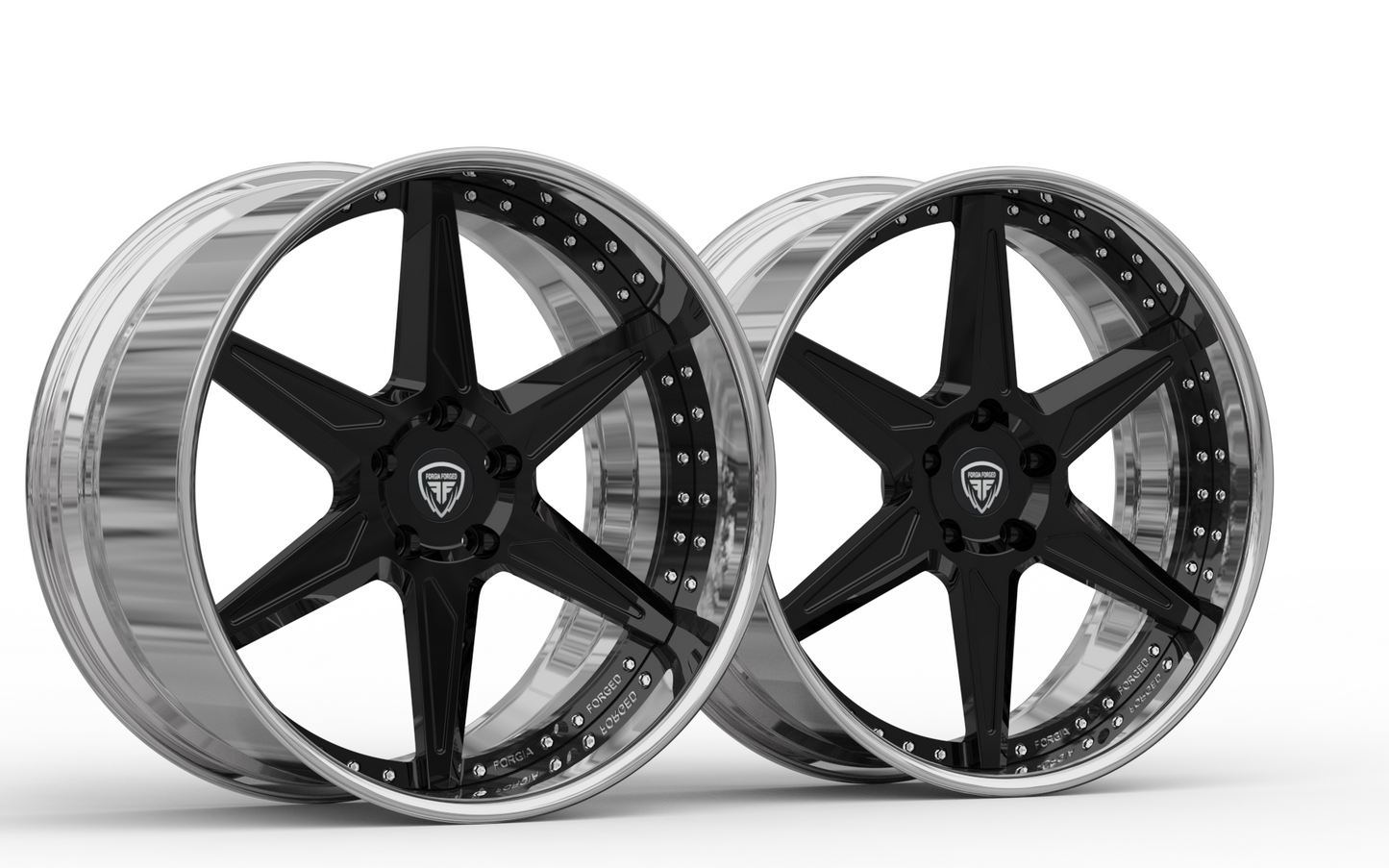 Chevrolet Silverado Scaramanga Forgia Forged 22 inch built for air suspension ( priced Per set)