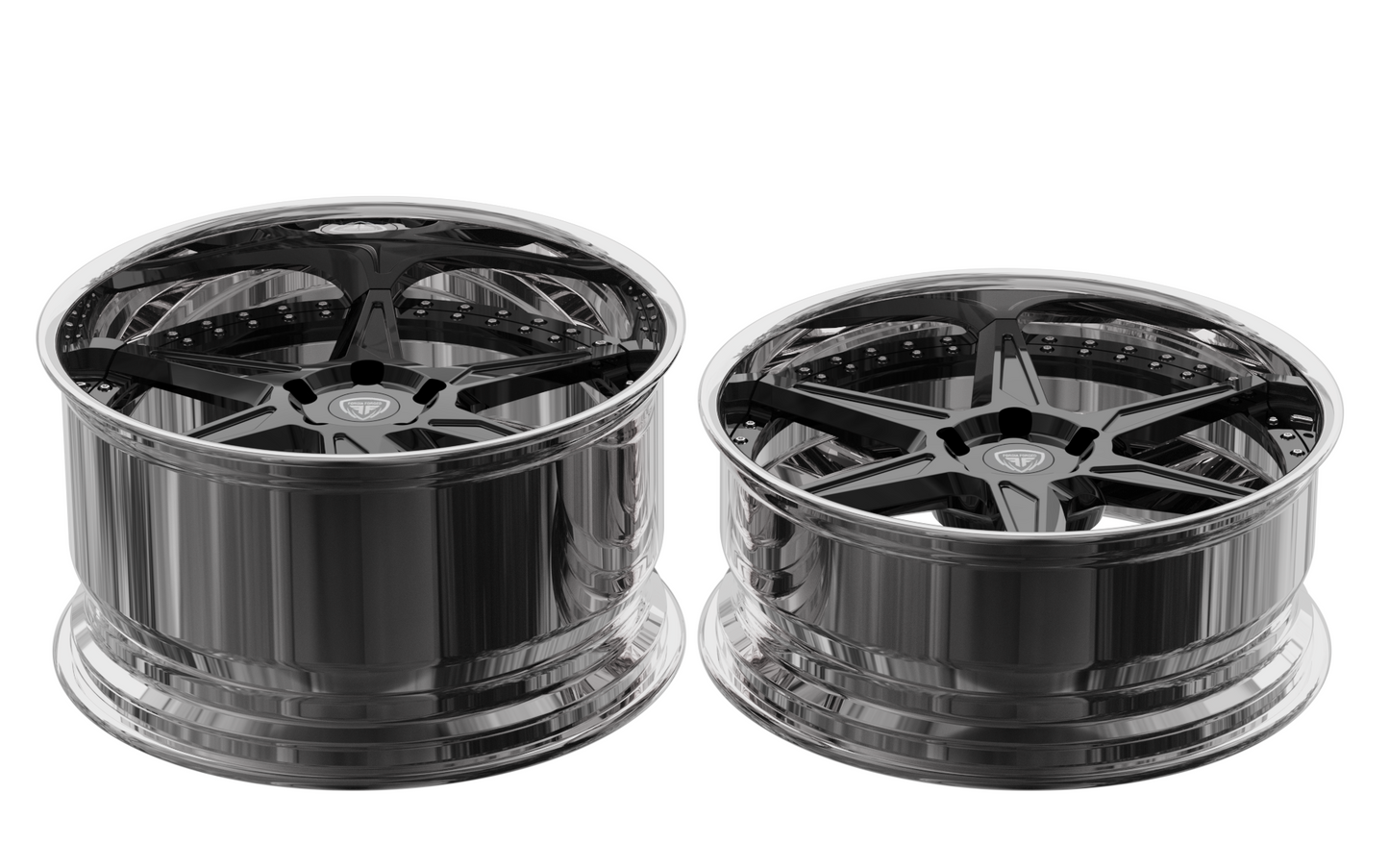 Chevrolet Silverado Scaramanga Forgia Forged 22 inch built for air suspension ( priced Per set)
