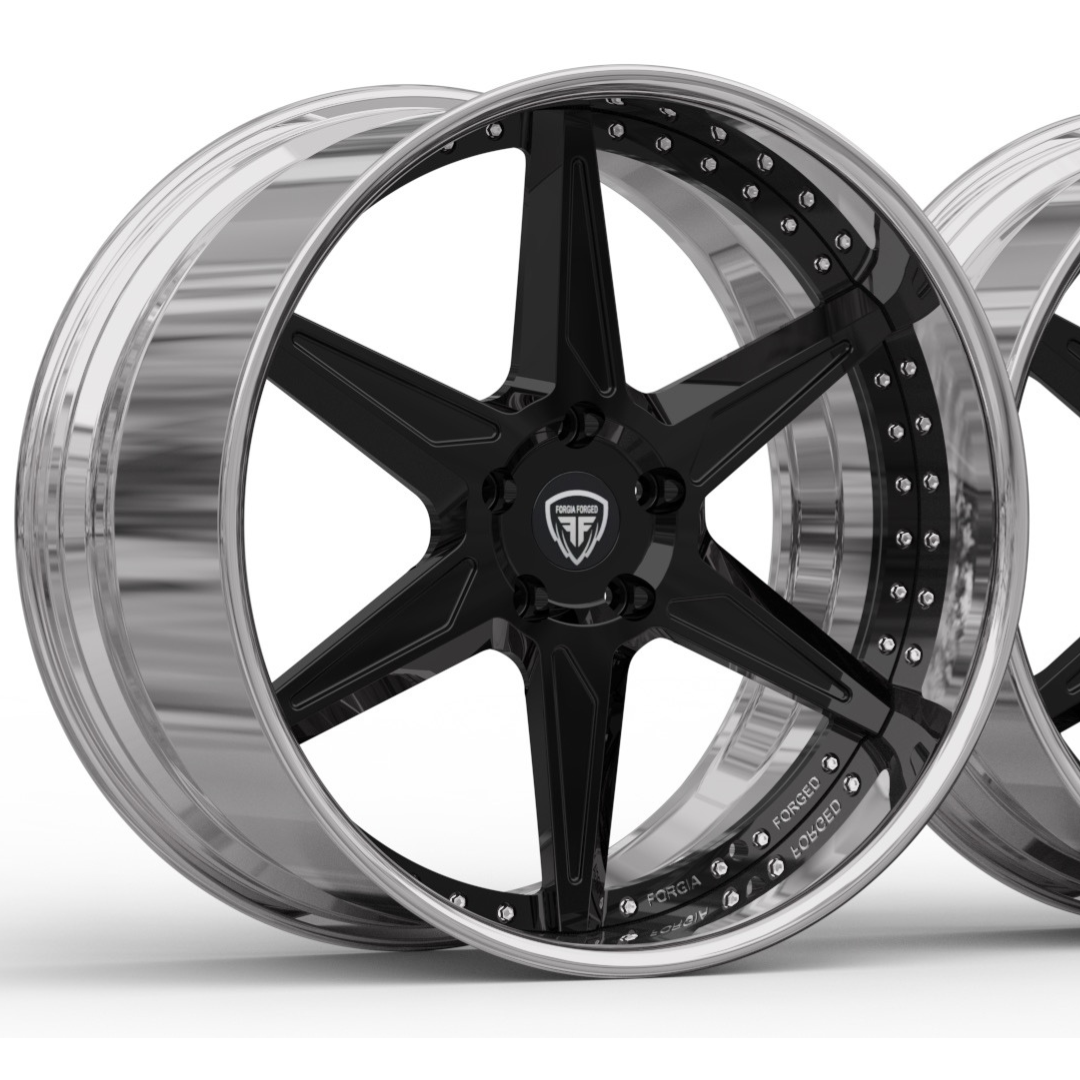 Chevrolet Silverado Scaramanga Forgia Forged 22 inch built for air suspension ( priced Per set) (Copy)