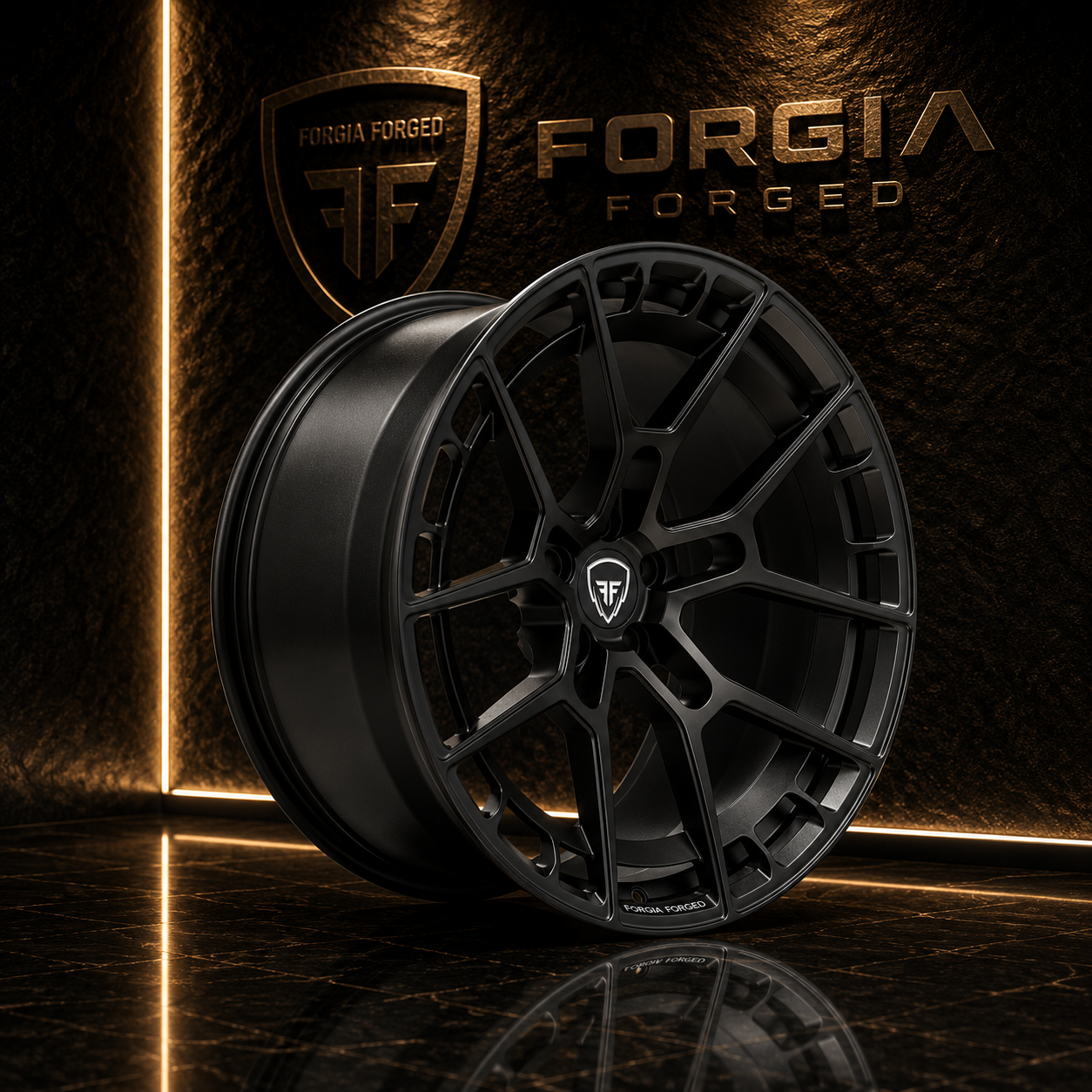 Mercedes SL 65 Black series Wide Body Forged Forgia Wheel  Design Flush Fit (Priced Per Wheel)