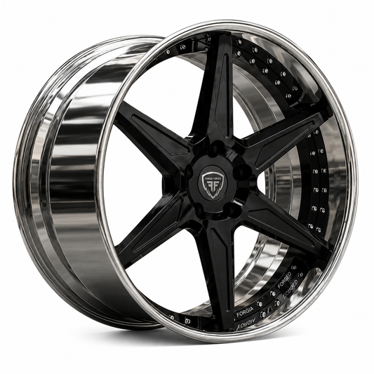 Chevrolet Silverado Scaramanga Forgia Forged 22 inch built for air suspension ( priced Per set) (Copy)