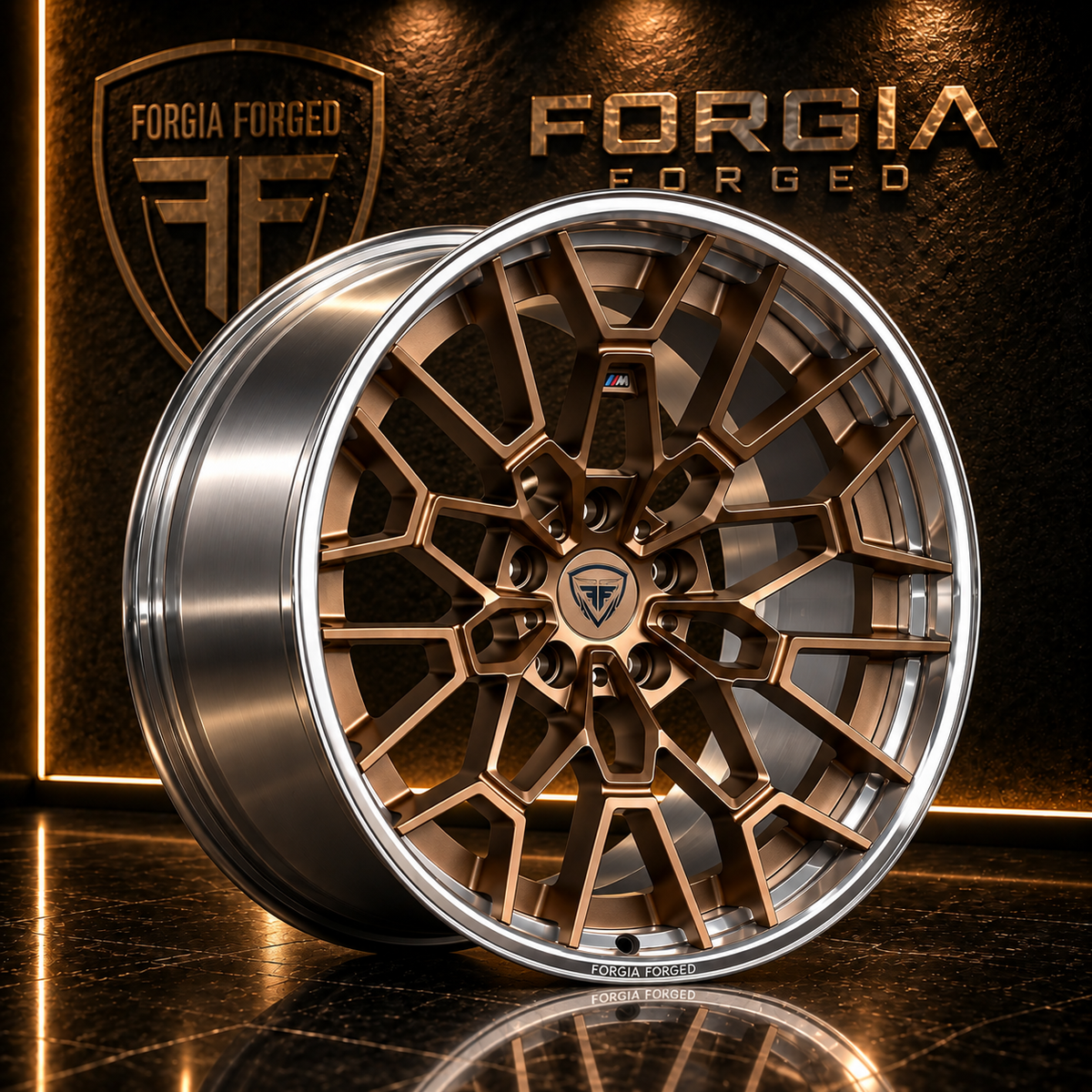Bmw g82 M3 Forgia Forged Wheel 2 piece g80 design  Super Flush Fit ( price per wheel)